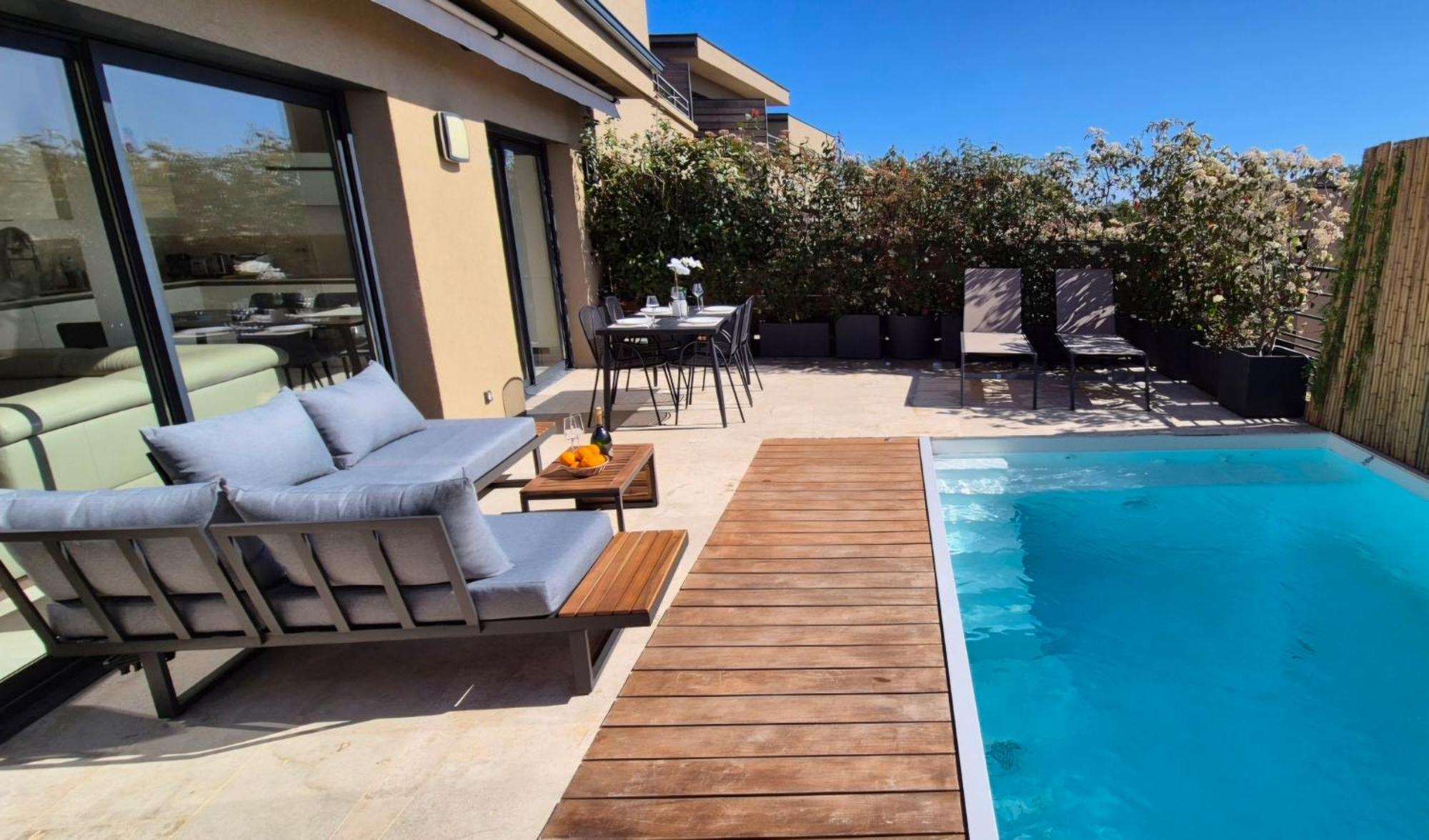 Villa Moderne De Standing Avec Piscine Privee A 400M De La Plage - 4 Chambres Conca Exterior photo